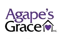 The logo of Agape's Grace, one of the charities to donate to in Miami County Kansas.