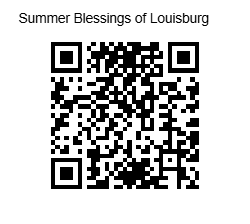 QR code for giving to the Summer Blessings of Louisburg fund